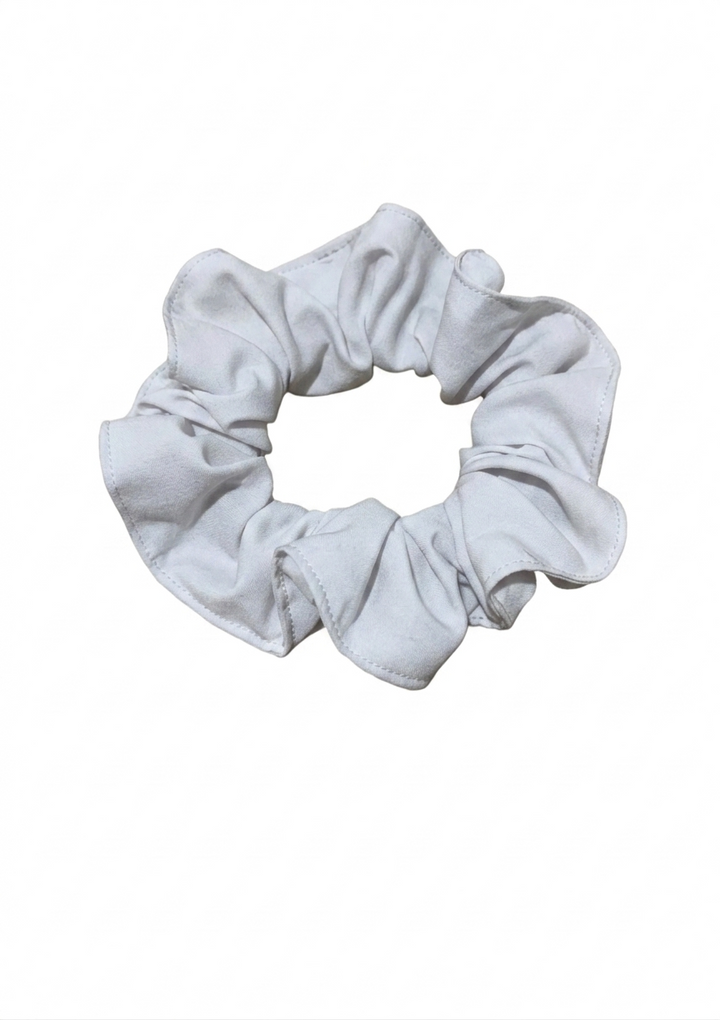 Scrunchie de color claro