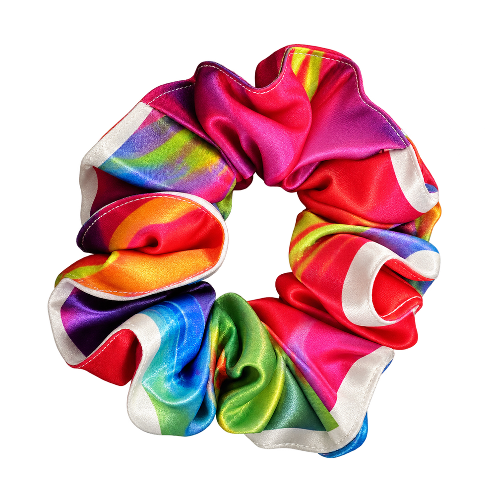 Scrunchie multicolor intenso