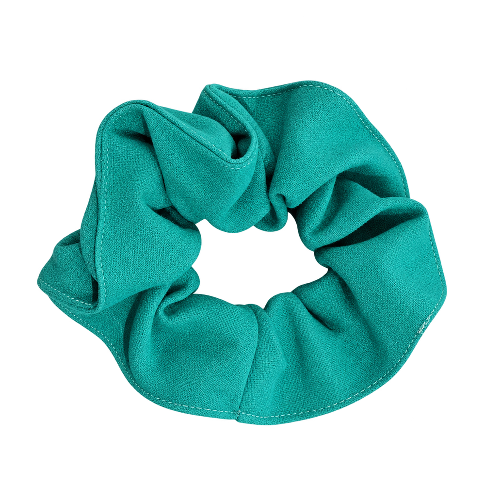 Scrunchie verde jade mate