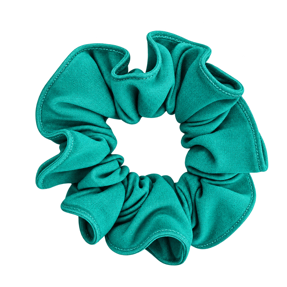 Scrunchie verde jade brillante