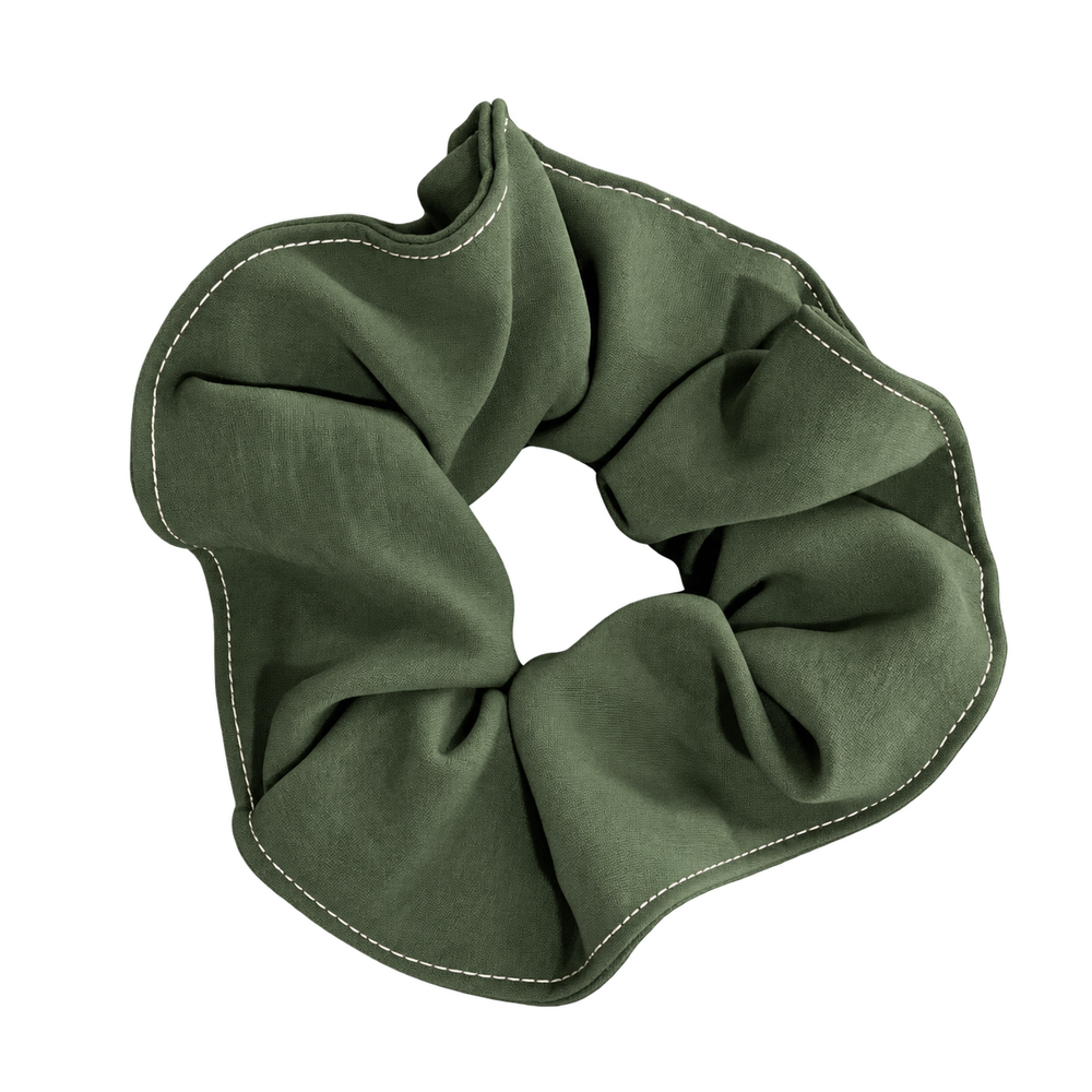Scrunchie verde salvia