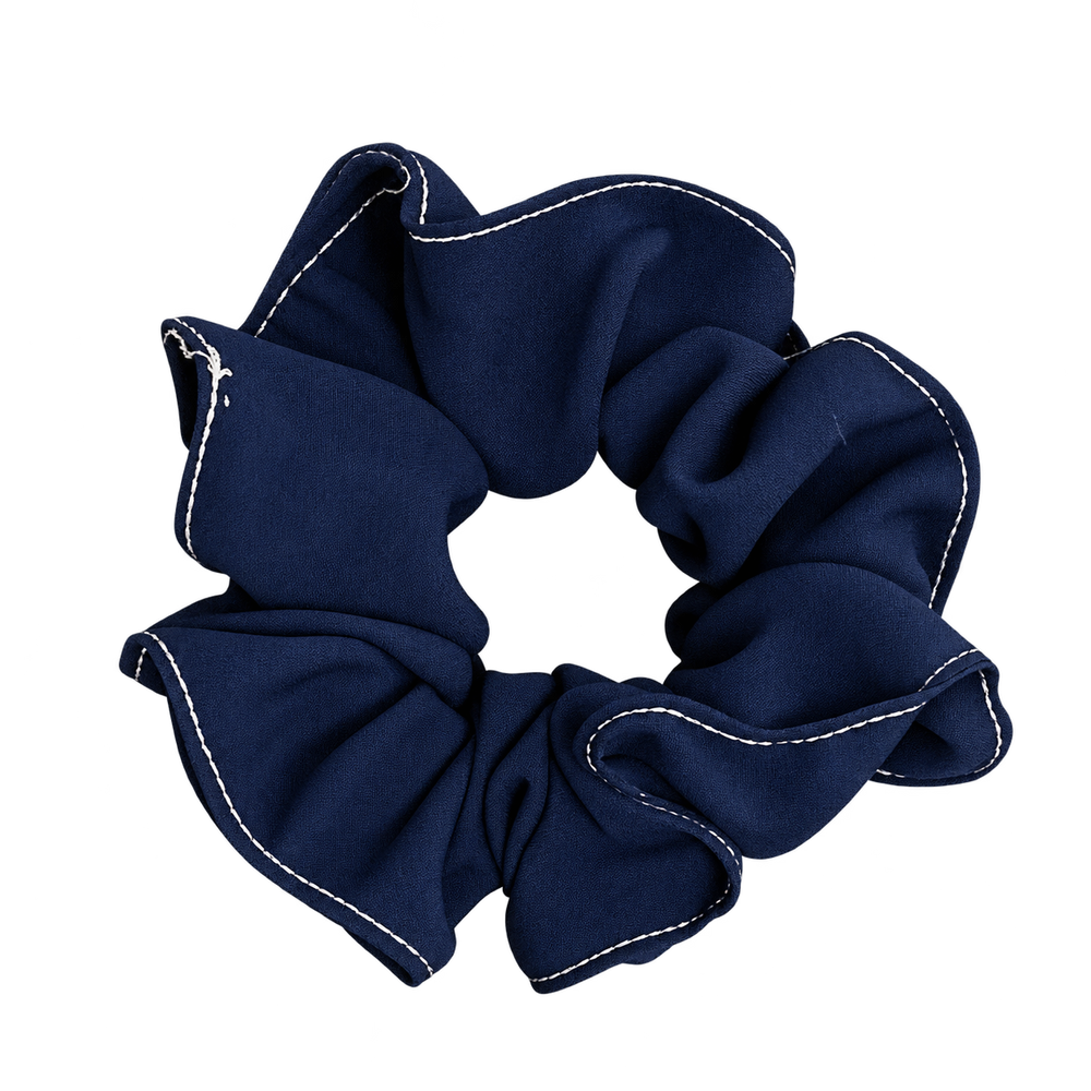 Scrunchie azul noche