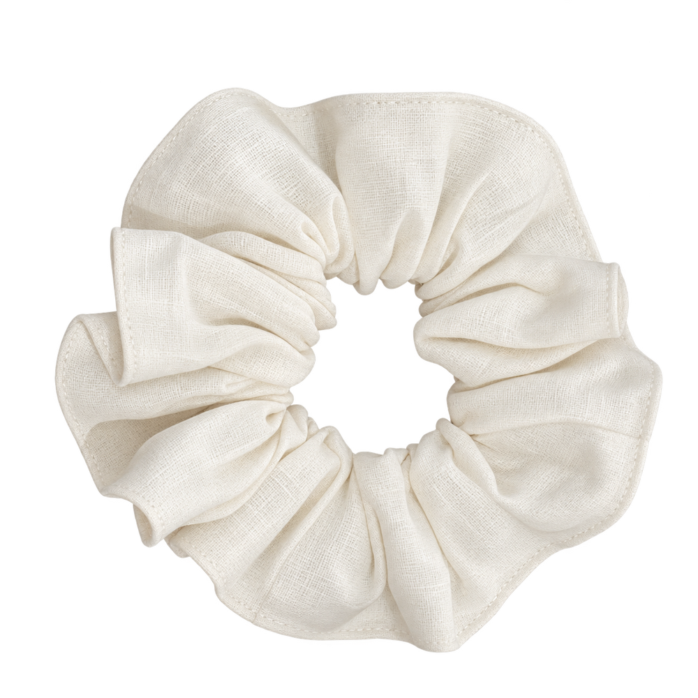 Scrunchie marfil