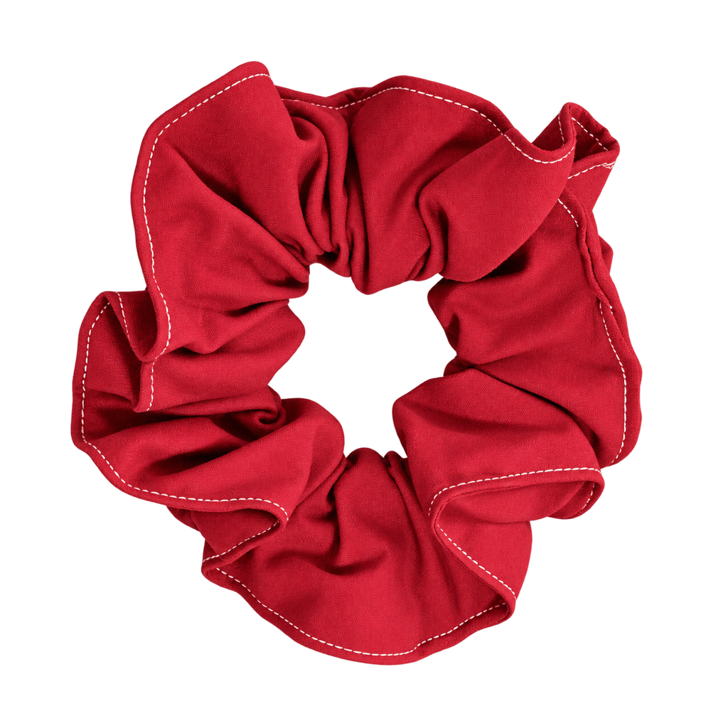 Scrunchie rojo mate